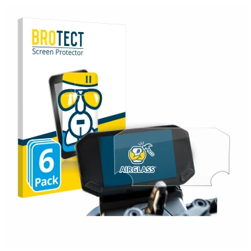 Face avant d’un emballage produit avec le logo de la marque BROTECT. À côté, l’appareil VOGE 350 AC est représenté avec la pro