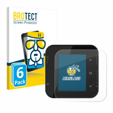Face avant d’un emballage produit avec le logo de la marque BROTECT. À côté, l’appareil ISDT Air8 est représenté avec la prote