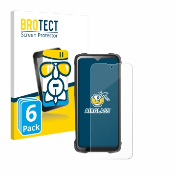 Face avant d’un emballage produit avec le logo de la marque BROTECT. À côté, l’appareil Cubot King Kong 9 est représenté avec 