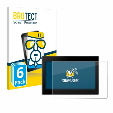 Face avant d’un emballage produit avec le logo de la marque BROTECT. À côté, l’appareil Garmin Drive 53 5