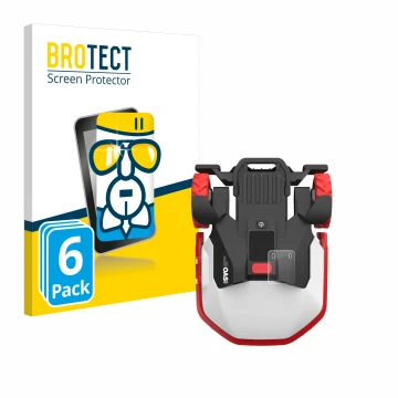 Face avant d’un emballage produit avec le logo de la marque BROTECT. À côté, l’appareil Kress Mission Mega 3000 KR133E est rep