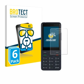 Face avant d’un emballage produit avec le logo de la marque BROTECT. À côté, l’appareil TCL Onetouch 4022s est représenté avec