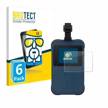 Face avant d’un emballage produit avec le logo de la marque BROTECT. À côté, l’appareil Acer Enduro Connect M3 est représenté 