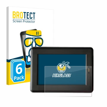 Face avant d’un emballage produit avec le logo de la marque BROTECT. À côté, l’appareil XC Tracer Maxx II est représenté avec 