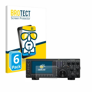 Face avant d’un emballage produit avec le logo de la marque BROTECT. À côté, l’appareil Kenwood TS-890S est représenté avec la