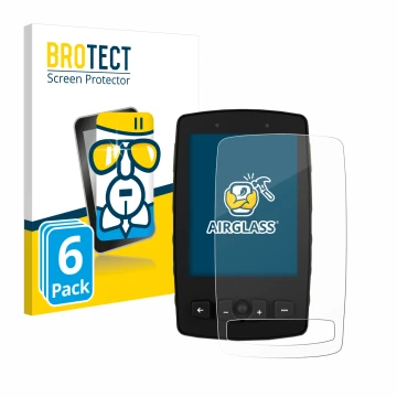 Face avant d’un emballage produit avec le logo de la marque BROTECT. À côté, l’appareil TwoNav Aventura 2 Plus est représenté 
