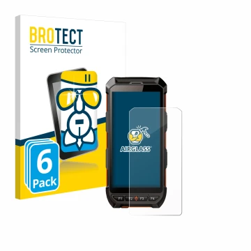 Face avant d’un emballage produit avec le logo de la marque BROTECT. À côté, l’appareil iDTronic C9 RED est représenté avec la