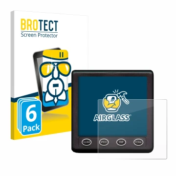 Face avant d’un emballage produit avec le logo de la marque BROTECT. À côté, l’appareil Nasa Marine Instruments Clipper Duet S