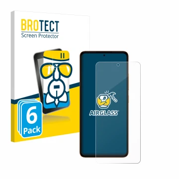 Face avant d’un emballage produit avec le logo de la marque BROTECT. À côté, l’appareil HMD Pulse est représenté avec la prote