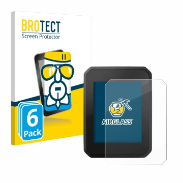 Face avant d’un emballage produit avec le logo de la marque BROTECT. À côté, l’appareil FIT Display Compact 2.0 est représenté