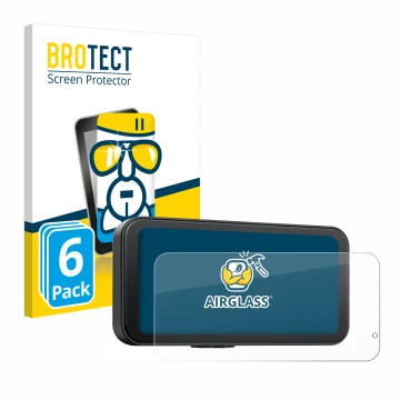 Face avant d’un emballage produit avec le logo de la marque BROTECT. À côté, l’appareil Volam RC15B 6.25