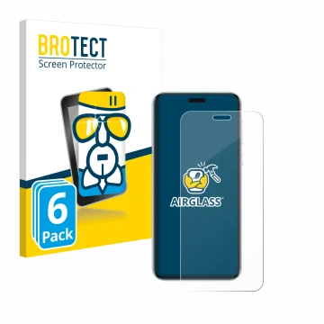 Face avant d’un emballage produit avec le logo de la marque BROTECT. À côté, l’appareil Honor Magic 7 RSR est représenté avec 