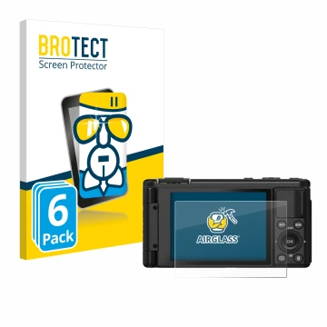 Face avant d’un emballage produit avec le logo de la marque BROTECT. À côté, l’appareil Yashica City 100 est représenté avec l