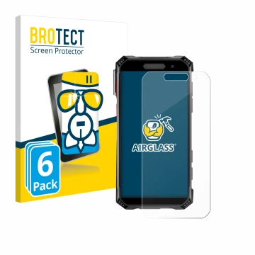 Face avant d’un emballage produit avec le logo de la marque BROTECT. À côté, l’appareil Soyes S10 Max est représenté avec la p