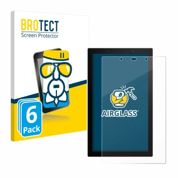 Face avant d’un emballage produit avec le logo de la marque BROTECT. À côté, l’appareil SONOFF NSPanel Pro 120 est représenté 