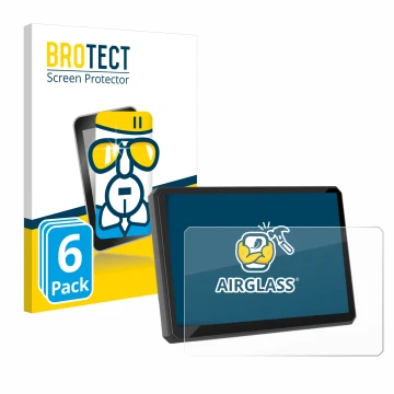 Face avant d’un emballage produit avec le logo de la marque BROTECT. À côté, l’appareil Carpuride W502BS 5