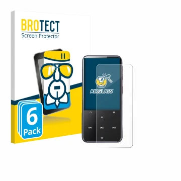 Face avant d’un emballage produit avec le logo de la marque BROTECT. À côté, l’appareil AGPtek M3 est représenté avec la prote