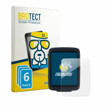 Face avant d’un emballage produit avec le logo de la marque BROTECT. À côté, l’appareil Sigma BC 10.0 WR est représenté avec l