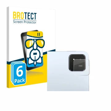 Face avant d’un emballage produit avec le logo de la marque BROTECT. À côté, l’appareil Xiaomi Pad 7 (Caméra UNIQUEMENT) est r