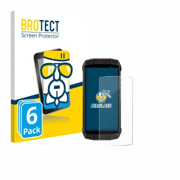Face avant d’un emballage produit avec le logo de la marque BROTECT. À côté, l’appareil Ulefone Armor 15 est représenté avec l
