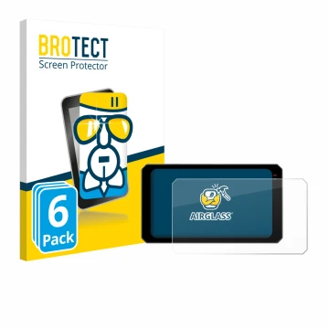 Face avant d’un emballage produit avec le logo de la marque BROTECT. À côté, l’appareil Chigee AIO-6 Max est représenté avec l