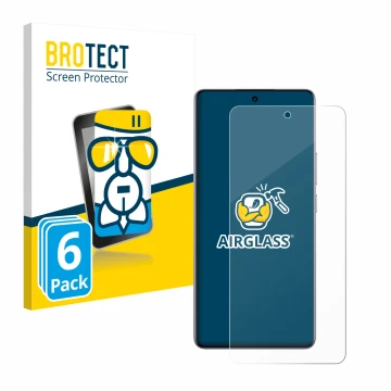 Face avant d’un emballage produit avec le logo de la marque BROTECT. À côté, l’appareil realme 15 Pro est représenté avec la p