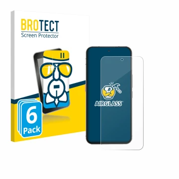 Face avant d’un emballage produit avec le logo de la marque BROTECT. À côté, l’appareil Oukitel WP210 5G est représenté avec l