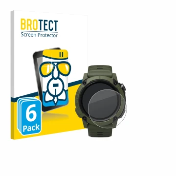 Face avant d’un emballage produit avec le logo de la marque BROTECT. À côté, l’appareil Coros NOMAD est représenté avec la pro