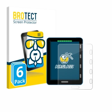 Face avant d’un emballage produit avec le logo de la marque BROTECT. À côté, l’appareil Vakaros Atlas 2 / Edge est représenté 