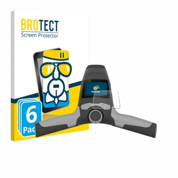 Face avant d’un emballage produit avec le logo de la marque BROTECT. À côté, l’appareil PowaKaddy FW5s est représenté avec la 
