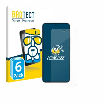 Face avant d’un emballage produit avec le logo de la marque BROTECT. À côté, l’appareil Honor X70 est représenté avec la prote