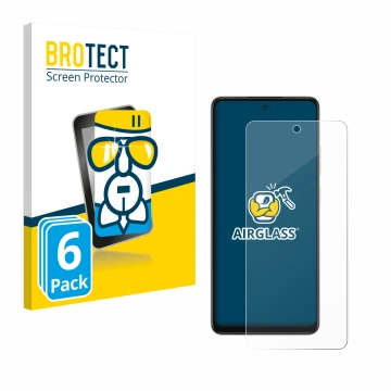 Face avant d’un emballage produit avec le logo de la marque BROTECT. À côté, l’appareil Oppo A5x est représenté avec la protec