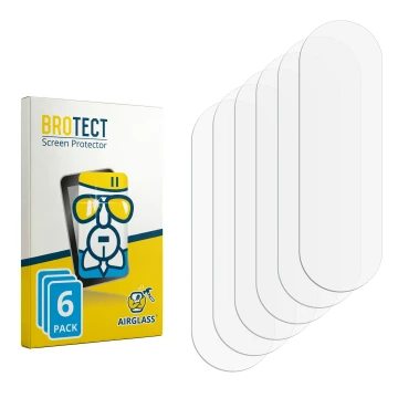 Face avant d’un emballage produit avec le logo de la marque BROTECT. À côté se trouve la protection d’écran correspondante.