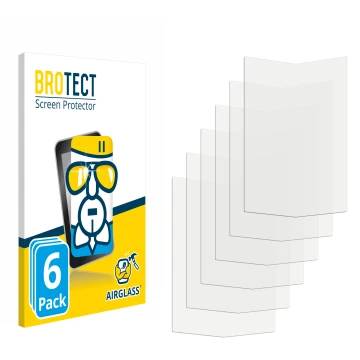 Face avant d’un emballage produit avec le logo de la marque BROTECT. À côté se trouve la protection d’écran correspondante.