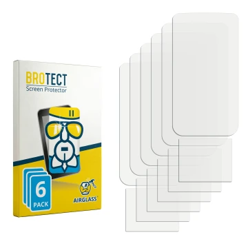 Face avant d’un emballage produit avec le logo de la marque BROTECT. À côté se trouve la protection d’écran correspondante.