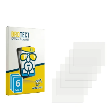 Face avant d’un emballage produit avec le logo de la marque BROTECT. À côté se trouve la protection d’écran correspondante.