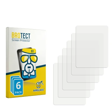 Face avant d’un emballage produit avec le logo de la marque BROTECT. À côté se trouve la protection d’écran correspondante.