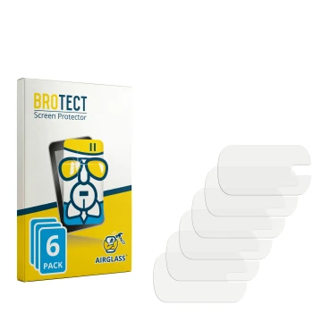 Face avant d’un emballage produit avec le logo de la marque BROTECT. À côté se trouve la protection d’écran correspondante.