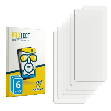 Face avant d’un emballage produit avec le logo de la marque BROTECT. À côté se trouve la protection d’écran correspondante.