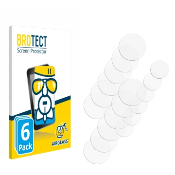 Face avant d’un emballage produit avec le logo de la marque BROTECT. À côté se trouve la protection d’écran correspondante.