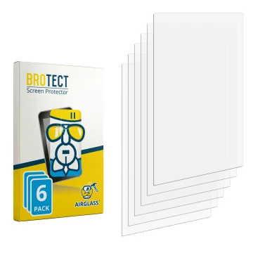 Face avant d’un emballage produit avec le logo de la marque BROTECT. À côté se trouve la protection d’écran correspondante.