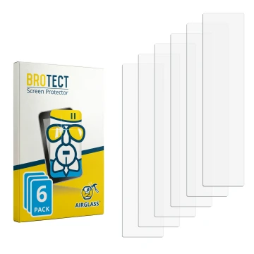 Face avant d’un emballage produit avec le logo de la marque BROTECT. À côté se trouve la protection d’écran correspondante.