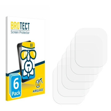 Face avant d’un emballage produit avec le logo de la marque BROTECT. À côté se trouve la protection d’écran correspondante.