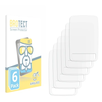 Face avant d’un emballage produit avec le logo de la marque BROTECT. À côté se trouve la protection d’écran correspondante.
