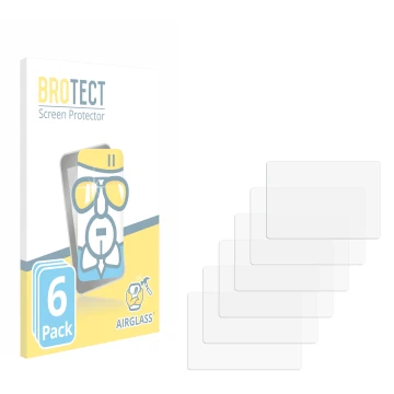 Face avant d’un emballage produit avec le logo de la marque BROTECT. À côté se trouve la protection d’écran correspondante.