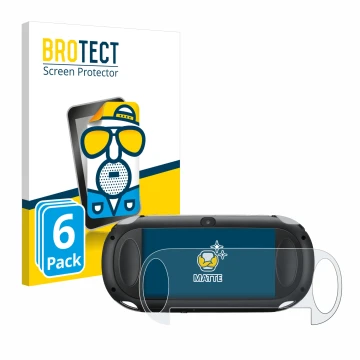 Face avant d’un emballage produit avec le logo de la marque BROTECT. À côté, l’appareil Sony Playstation PCH-1000-Serie PS Vit