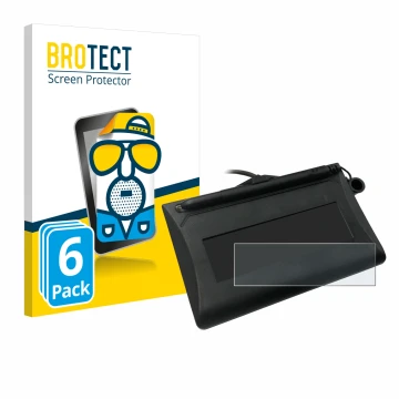 Face avant d’un emballage produit avec le logo de la marque BROTECT. À côté, l’appareil Topaz T-LBK460-HSB-R est représenté av