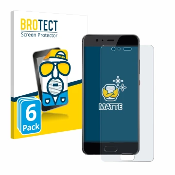 Face avant d’un emballage produit avec le logo de la marque BROTECT. À côté, l’appareil Huawei P10 Plus est représenté avec la