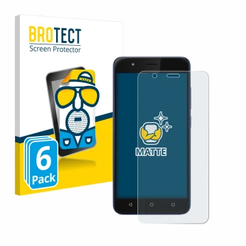 Face avant d’un emballage produit avec le logo de la marque BROTECT. À côté, l’appareil Gigaset GS270 est représenté avec la p