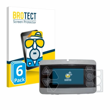 Face avant d’un emballage produit avec le logo de la marque BROTECT. À côté, l’appareil Airbus P8GR est représenté avec la pro